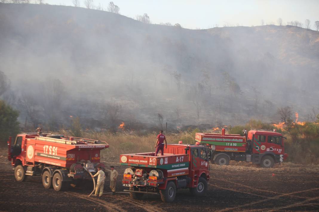 Çanakkale'deki Tarihi Alan'ın güney hattı ziyarete açıldı! Orman yangınında kapatılmıştı 55